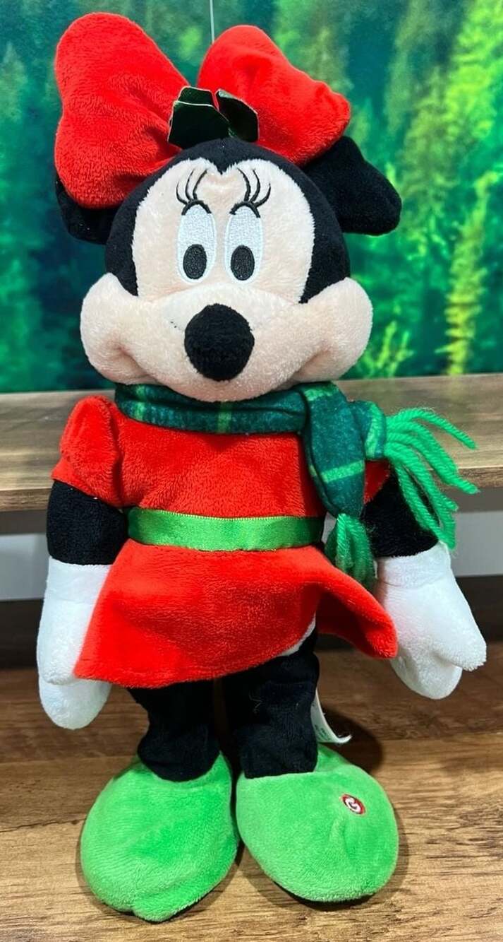Disney Minnie Mouse Christmas Holiday Plush